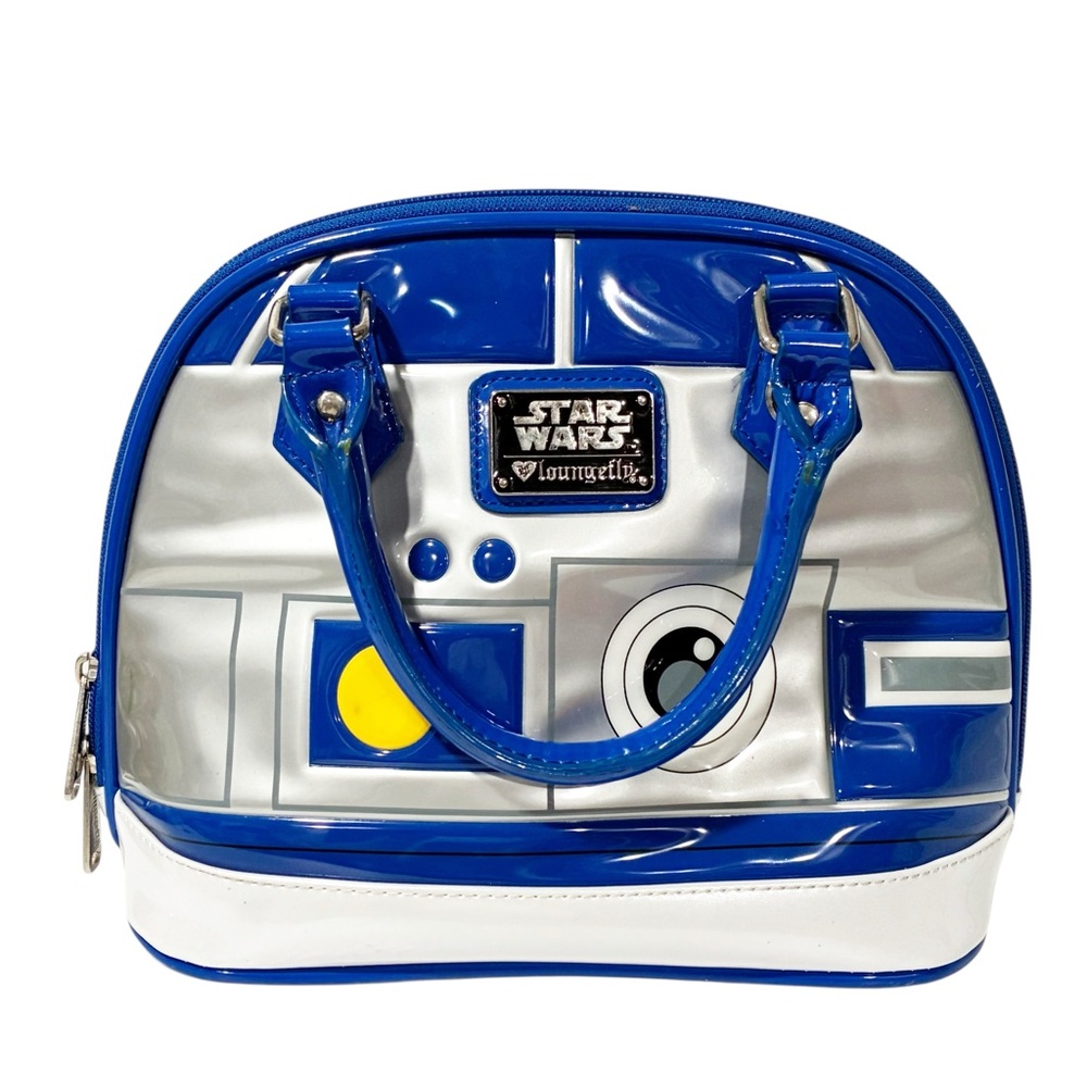 Disney Loungefly Star Wars R2-D2 Satchel Bag Limited Vinyl Handbag